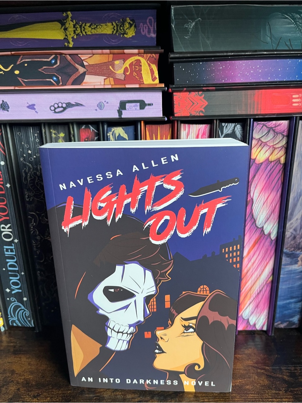Lights Out by Navessa Allen An Into Darkness Novel Probably Smut